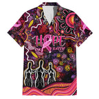 Breast Cancer Aboriginal Hawaiian Shirt Australian Indigenous Never Give Up - Faith Hope Love