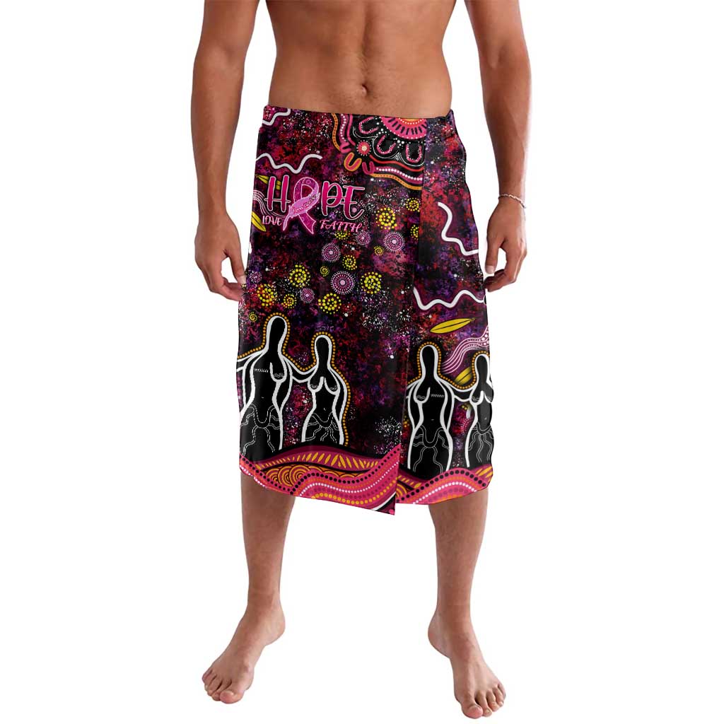 Breast Cancer Aboriginal Lavalava Australian Indigenous Never Give Up - Faith Hope Love