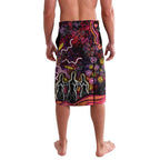 Breast Cancer Aboriginal Lavalava Australian Indigenous Never Give Up - Faith Hope Love