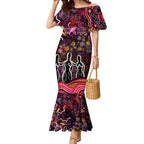 Breast Cancer Aboriginal Mermaid Dress Australian Indigenous Never Give Up - Faith Hope Love