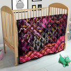 Breast Cancer Aboriginal Quilt Australian Indigenous Never Give Up - Faith Hope Love