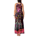 Breast Cancer Aboriginal Tank Maxi Dress Australian Indigenous Never Give Up - Faith Hope Love