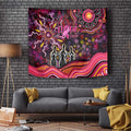 Breast Cancer Aboriginal Tapestry Australian Indigenous Never Give Up - Faith Hope Love
