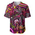 Breast Cancer Dragonfly Aboriginal Baseball Jersey We're Stronger Together