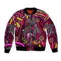 Breast Cancer Dragonfly Aboriginal Bomber Jacket We're Stronger Together