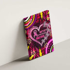 Breast Cancer Dragonfly Aboriginal Canvas Wall Art We're Stronger Together