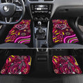 Breast Cancer Dragonfly Aboriginal Car Mats We're Stronger Together