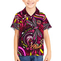 Breast Cancer Dragonfly Aboriginal Kid Hawaiian Shirt We're Stronger Together