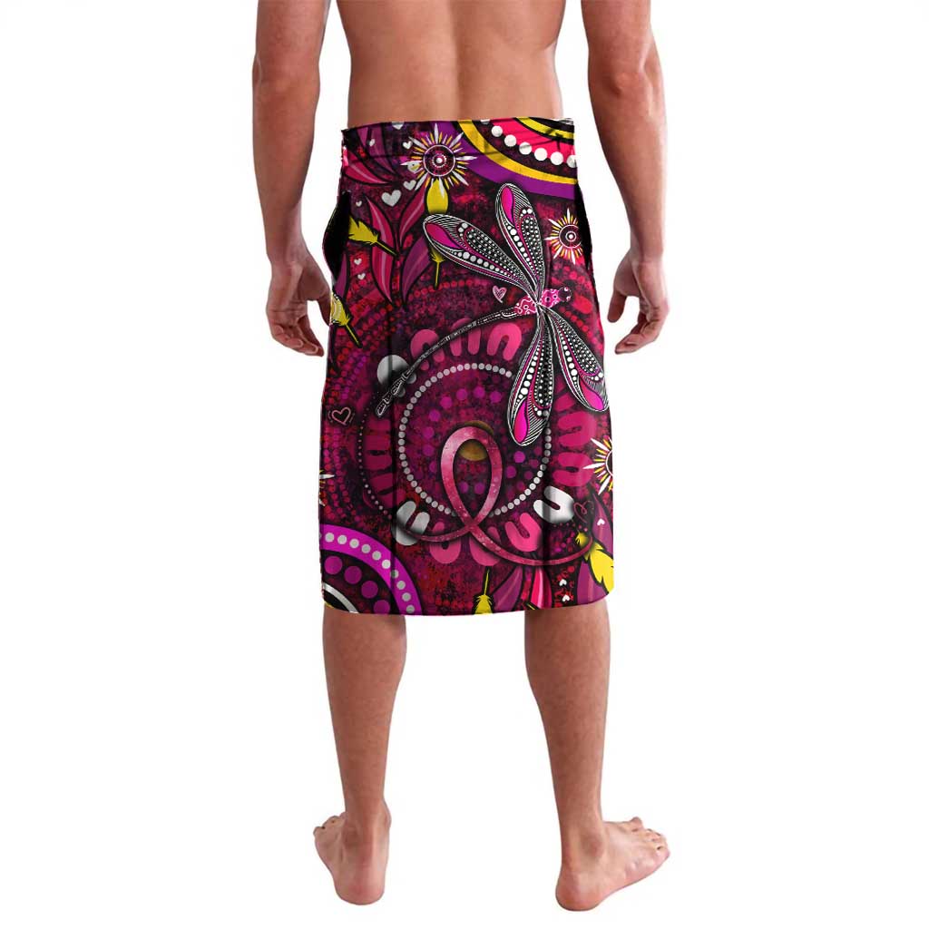 Breast Cancer Dragonfly Aboriginal Lavalava We're Stronger Together