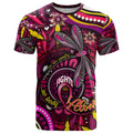 Breast Cancer Dragonfly Aboriginal T Shirt We're Stronger Together