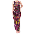 Breast Cancer Dragonfly Aboriginal Tank Maxi Dress We're Stronger Together