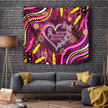 Breast Cancer Dragonfly Aboriginal Tapestry We're Stronger Together