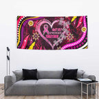 Breast Cancer Dragonfly Aboriginal Tapestry We're Stronger Together