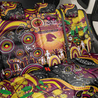 NAIDOC Week 2025 Broncos Rugby Back Car Seat Cover Aboriginal Dot Painting