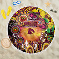 NAIDOC Week 2025 Broncos Rugby Beach Blanket Aboriginal Dot Painting