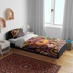 NAIDOC Week 2025 Broncos Rugby Bedding Set Aboriginal Dot Painting
