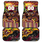 NAIDOC Week 2025 Broncos Rugby Car Mats Aboriginal Dot Painting