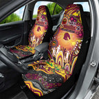 NAIDOC Week 2025 Broncos Rugby Car Seat Cover Aboriginal Dot Painting