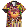 Personalised NAIDOC Week 2025 Broncos Rugby Family Matching Summer Maxi Dress and Hawaiian Shirt Aboriginal Dot Painting
