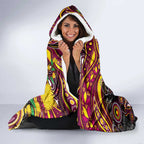 NAIDOC Week 2025 Broncos Rugby Hooded Blanket Aboriginal Dot Painting