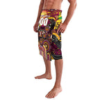 Personalised NAIDOC Week 2025 Broncos Rugby Lavalava Aboriginal Dot Painting