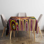 NAIDOC Week 2025 Broncos Rugby Tablecloth Aboriginal Dot Painting