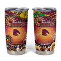 NAIDOC Week 2025 Broncos Rugby Tumbler Cup Aboriginal Dot Painting