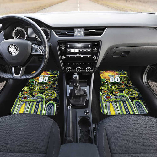 NAIDOC Week 2025 Raiders Rugby Car Mats Aboriginal Dot Painting