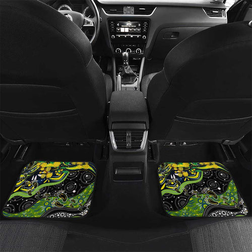 NAIDOC Week 2025 Raiders Rugby Car Mats Aboriginal Dot Painting