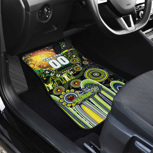 NAIDOC Week 2025 Raiders Rugby Car Mats Aboriginal Dot Painting