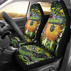 NAIDOC Week 2025 Raiders Rugby Car Seat Cover Aboriginal Dot Painting