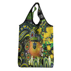 NAIDOC Week 2025 Raiders Rugby Grocery Bag Aboriginal Dot Painting
