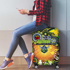 NAIDOC Week 2025 Raiders Rugby Luggage Cover Aboriginal Dot Painting