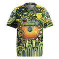 Personalised NAIDOC Week 2025 Raiders Rugby Rugby Jersey Aboriginal Dot Painting