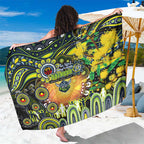 NAIDOC Week 2025 Raiders Rugby Sarong Aboriginal Dot Painting