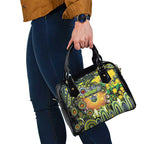 NAIDOC Week 2025 Raiders Rugby Shoulder Handbag Aboriginal Dot Painting