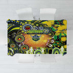 NAIDOC Week 2025 Raiders Rugby Tablecloth Aboriginal Dot Painting