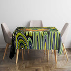 NAIDOC Week 2025 Raiders Rugby Tablecloth Aboriginal Dot Painting