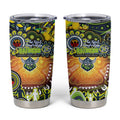 NAIDOC Week 2025 Raiders Rugby Tumbler Cup Aboriginal Dot Painting
