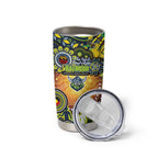 NAIDOC Week 2025 Raiders Rugby Tumbler Cup Aboriginal Dot Painting