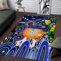 NAIDOC Week 2025 Bulldogs Rugby Area Rug Aboriginal Dot Painting