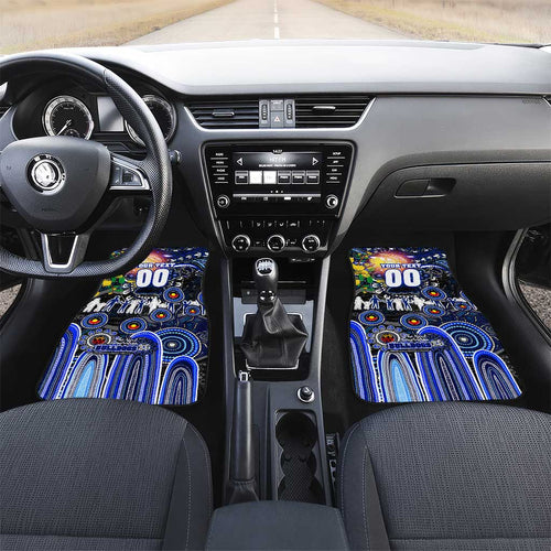 NAIDOC Week 2025 Bulldogs Rugby Car Mats Aboriginal Dot Painting