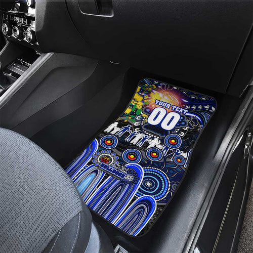 NAIDOC Week 2025 Bulldogs Rugby Car Mats Aboriginal Dot Painting