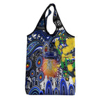 NAIDOC Week 2025 Bulldogs Rugby Grocery Bag Aboriginal Dot Painting