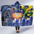 NAIDOC Week 2025 Bulldogs Rugby Hooded Blanket Aboriginal Dot Painting