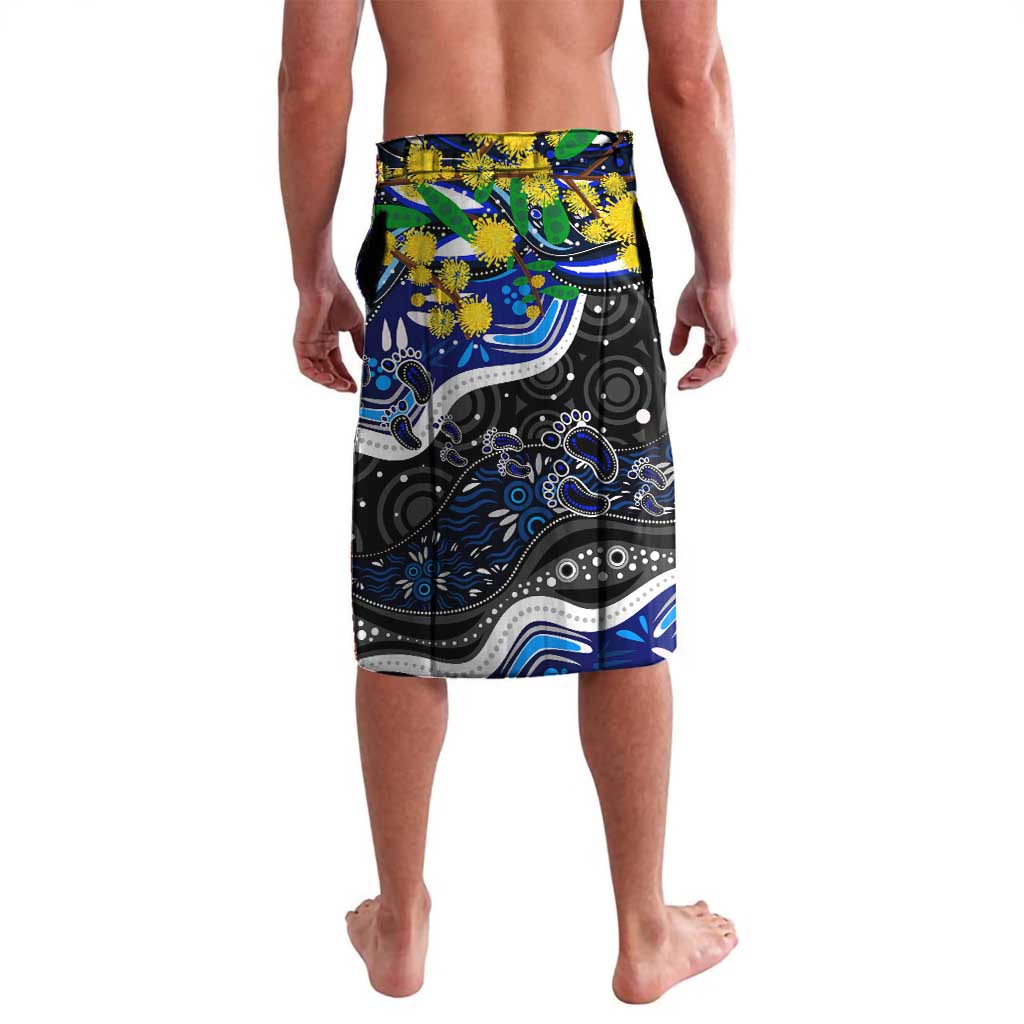 Personalised NAIDOC Week 2025 Bulldogs Rugby Lavalava Aboriginal Dot Painting