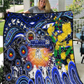 NAIDOC Week 2025 Bulldogs Rugby Quilt Aboriginal Dot Painting
