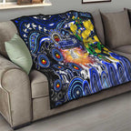 NAIDOC Week 2025 Bulldogs Rugby Quilt Aboriginal Dot Painting