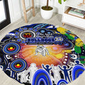 NAIDOC Week 2025 Bulldogs Rugby Round Carpet Aboriginal Dot Painting