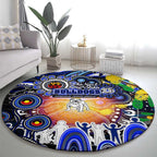 NAIDOC Week 2025 Bulldogs Rugby Round Carpet Aboriginal Dot Painting
